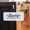Image of The Laundry Co Vintage Metal Hanging Sign