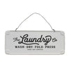 Image of The Laundry Co Vintage Metal Hanging Sign