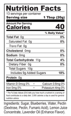 Blueberry Lavender Jam - Half Pint