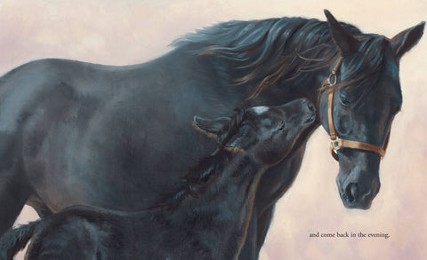 Black Beauty's Early Days in the Meadow Picture Book