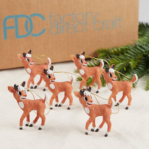 Rudolph Reindeer Christmas Holiday Ornament