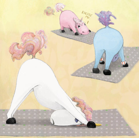 Unicorn Yoga Picture Book