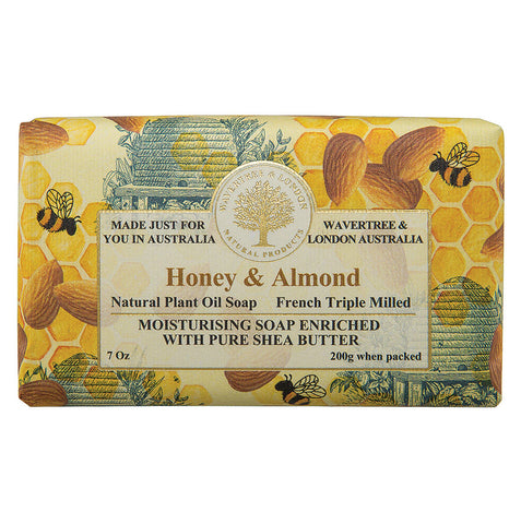 Wavertree & London Honey & Almond Large Luxury Soap Bars