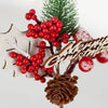 Image of 6" Merry Christmas Holiday Tree and Berry Pick