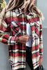 Image of Plaid Flannel Shacket Jacket Women