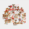 Image of Vintage Reindeer Games Ephemera | Deer Cutouts, DieCuts, Woodland