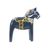 Image of Blue Dalarna Wooden Horse