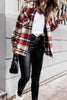 Image of Plaid Flannel Shacket Jacket Women