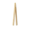 Image of HIC Kitchen Toast Tongs, Bamboo, 6.5in