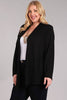 Image of X9029-140 Essential Plus Size Knit Cardigan