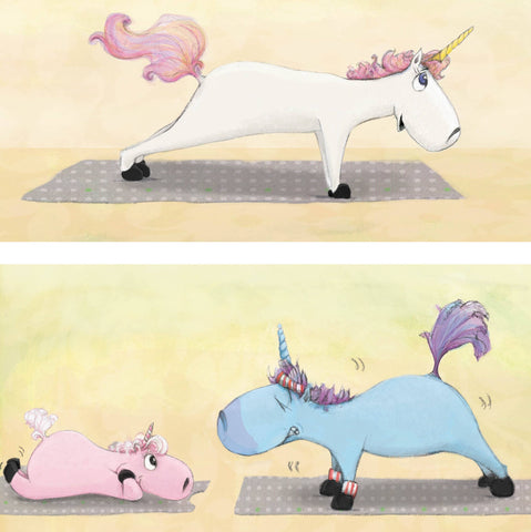 Unicorn Yoga Picture Book