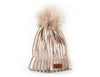 Image of Britt's Knits Glacier Knit Pom Hat Open Stock