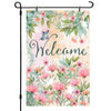 Image of Welcome Friend Reversible Reusable Multi-Image Garden Flag