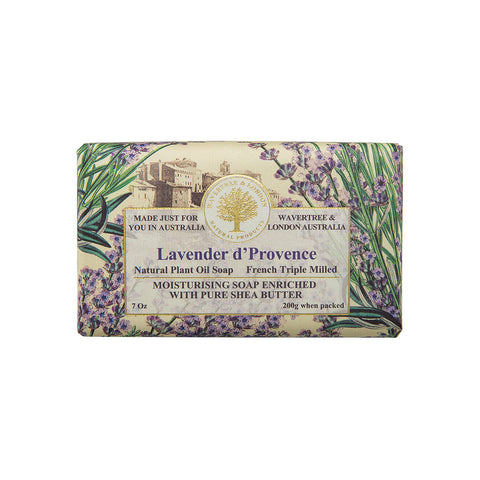 Wavertree & London Lavender D'Provence Luxury Large Soap Bars