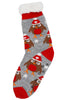 Image of Women's Christmas Fuzzy Lounge Mid-Crew Socks - Random