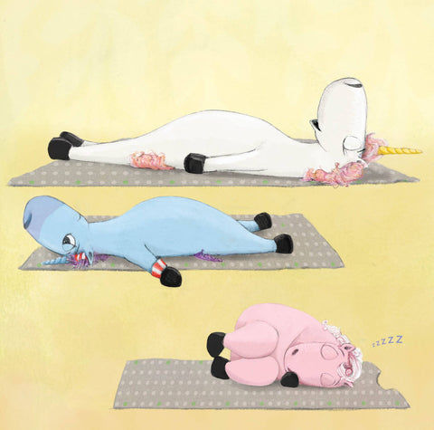 Unicorn Yoga Picture Book