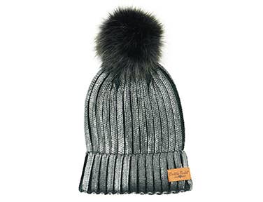 Britt's Knits Glacier Knit Pom Hat Open Stock