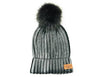 Image of Britt's Knits Glacier Knit Pom Hat Open Stock