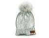Image of Britt's Knits Glacier Knit Pom Hat Open Stock