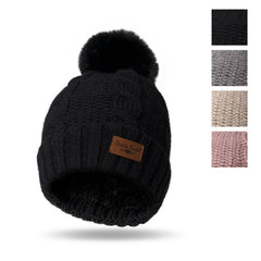 Britt's Knits Cozy Classics Pom Hats Open Stock