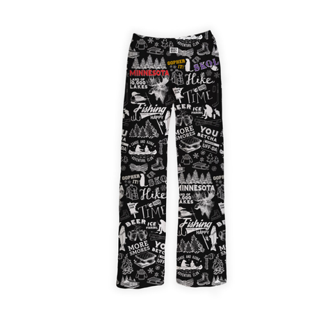 Minnesota Chalkboard Lounge Pants