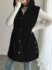 Image of Double-sided plush single-breasted cardigan