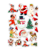 Image of Vintage Merry Christmas Ephemera | Cutouts, DieCuts