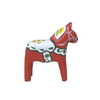 Image of Red Swedish Dalarna Horse Wood Figurine