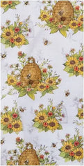 Bee & Sunflower Terry Kitchen Towel - Kaydee