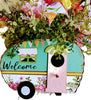 Image of Camper Birdhouse Floral Arrangement - Mother's Day, Floral Arrangements, Gift for Women Birthday
