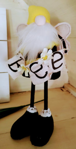 Bee Gnome - Tall Standing - 11" Tall